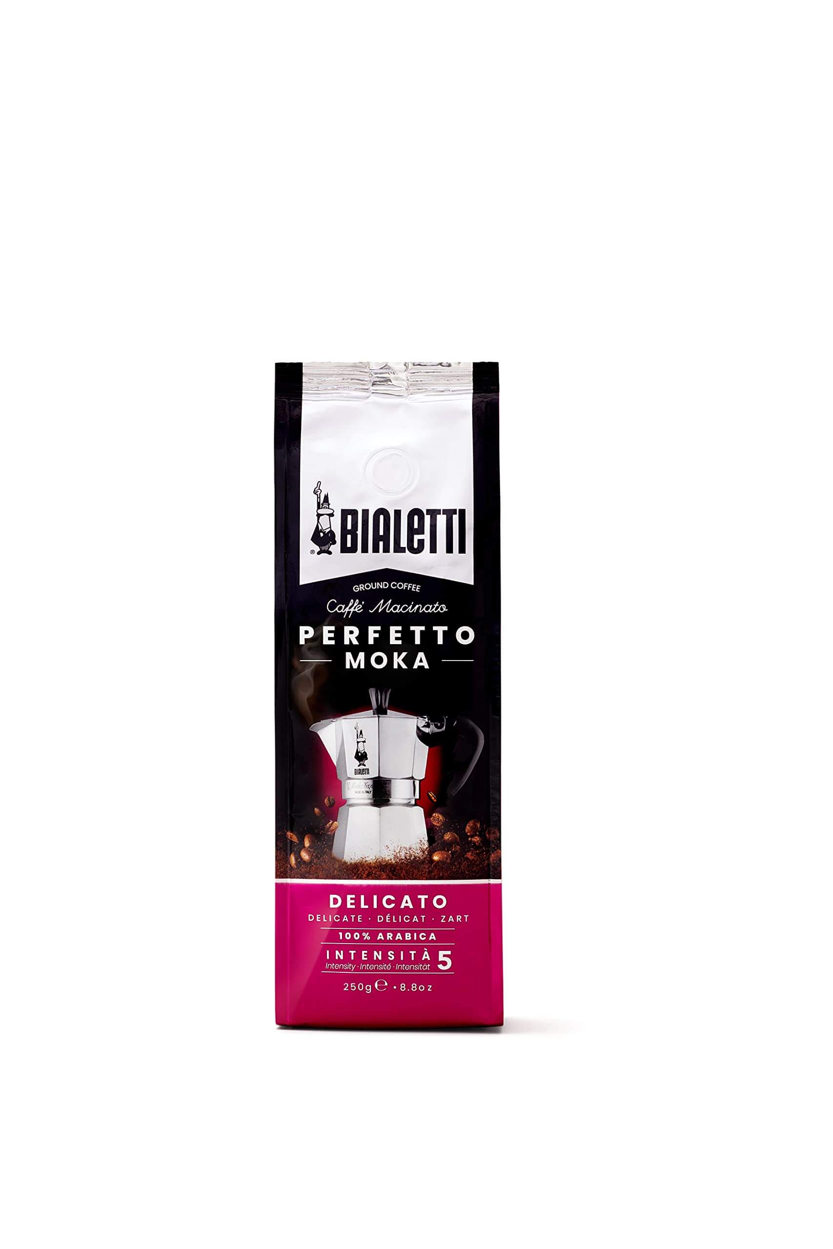 Bialetti Perfetto Moka Gemahlener Kaffee