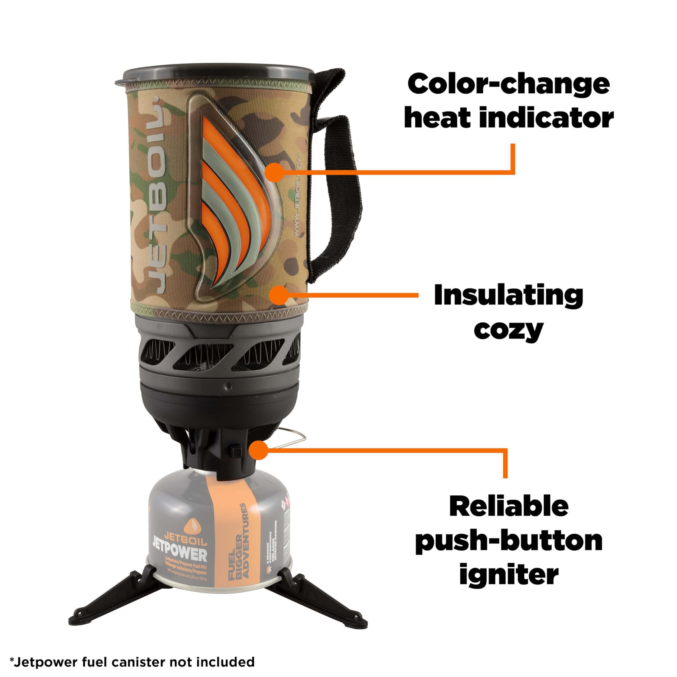 Jetboil Flash Kochsystem für Camping- und Backpacking