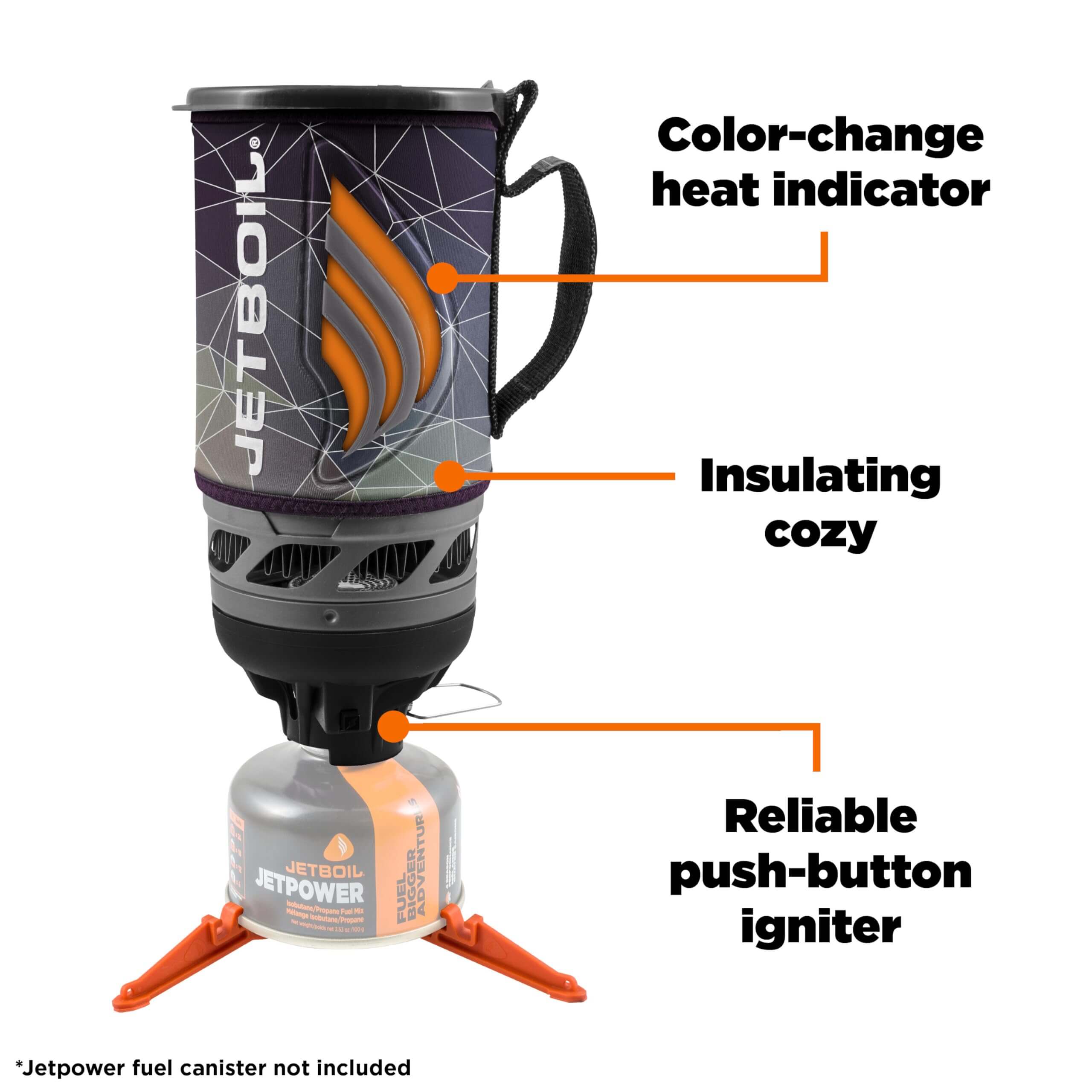 Jetboil Flash Kochsystem für Camping- und Backpacking