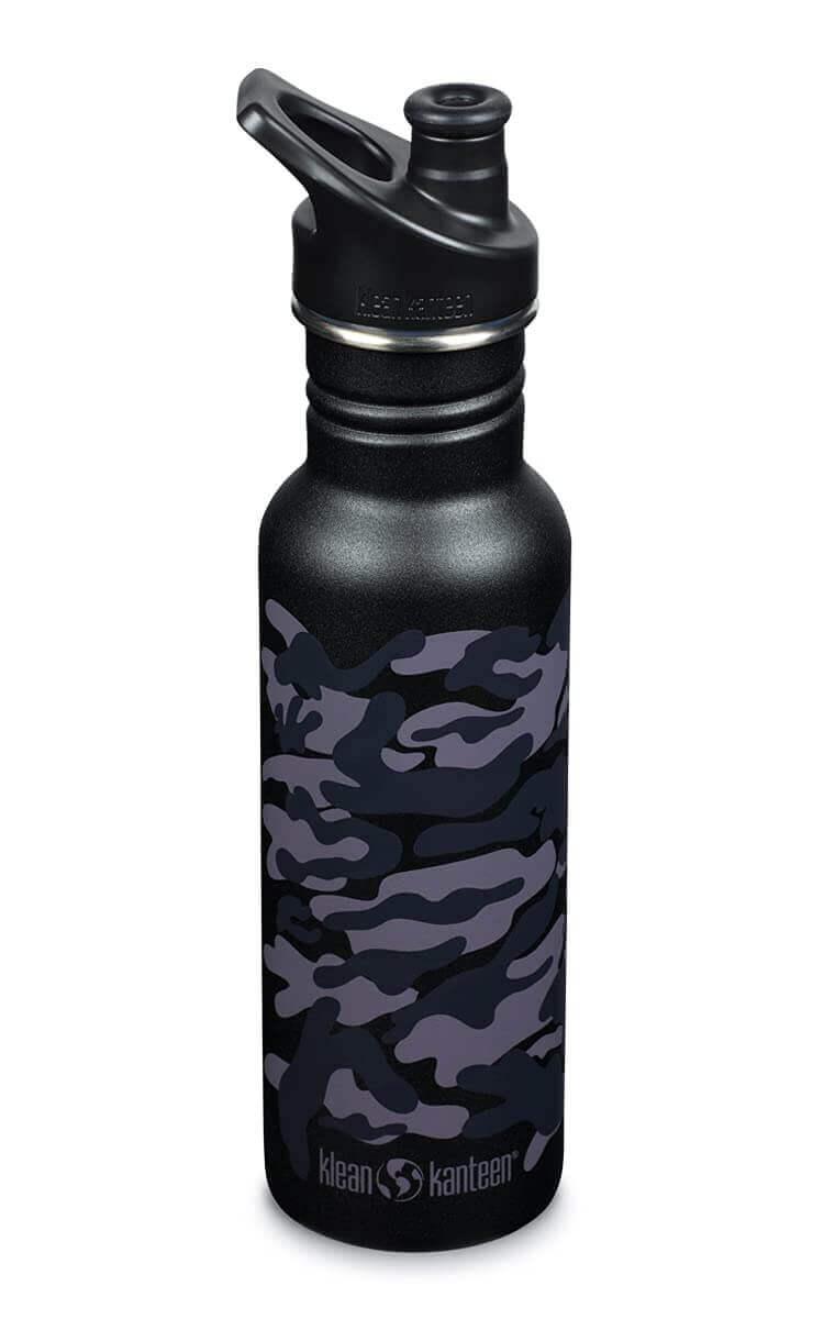 Klean Kanteen Classic with Sport Cap Trinkflasche