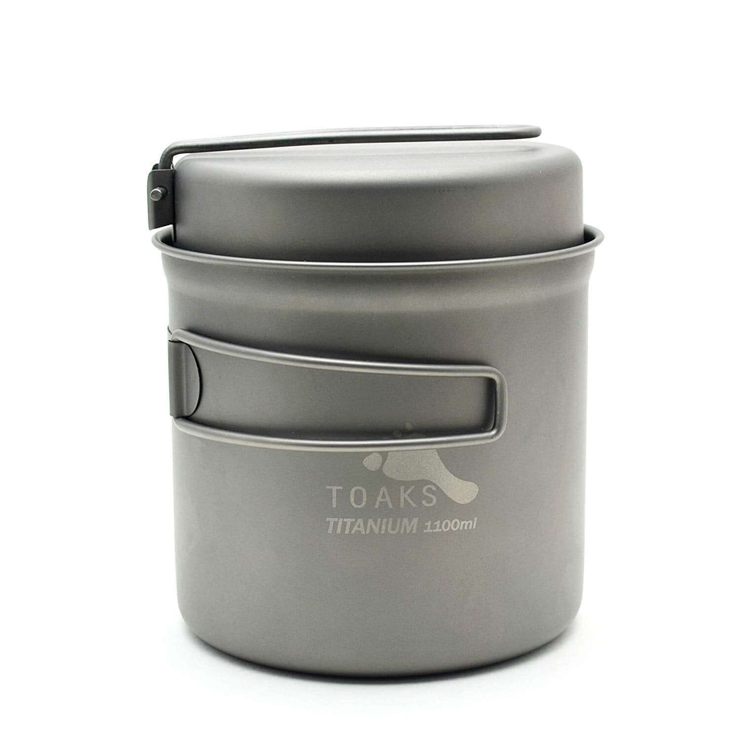 TOAKS Titanium Kochset aus Topf und Pfanne