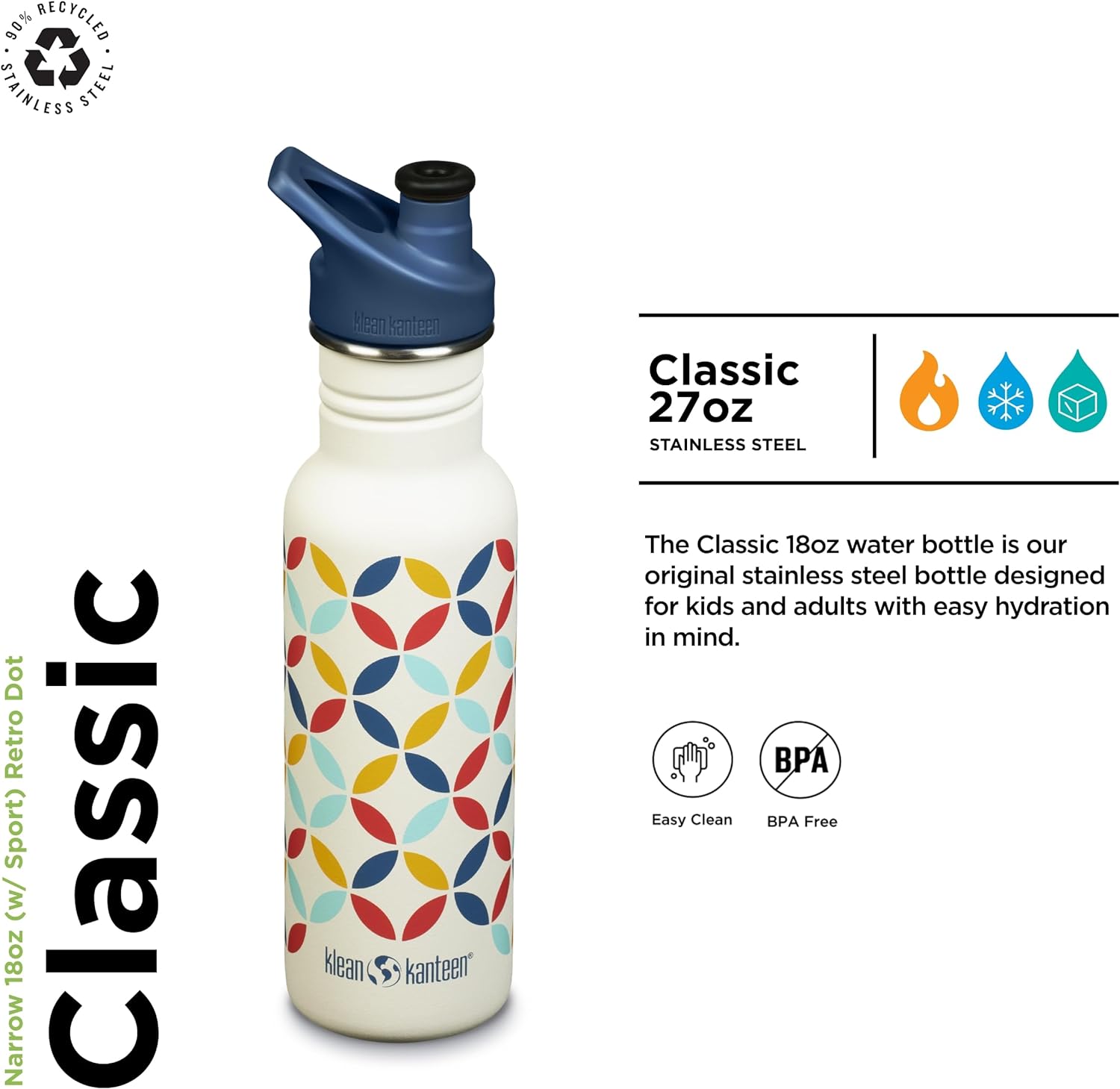 Klean Kanteen Classic Narrow Trinkflasche