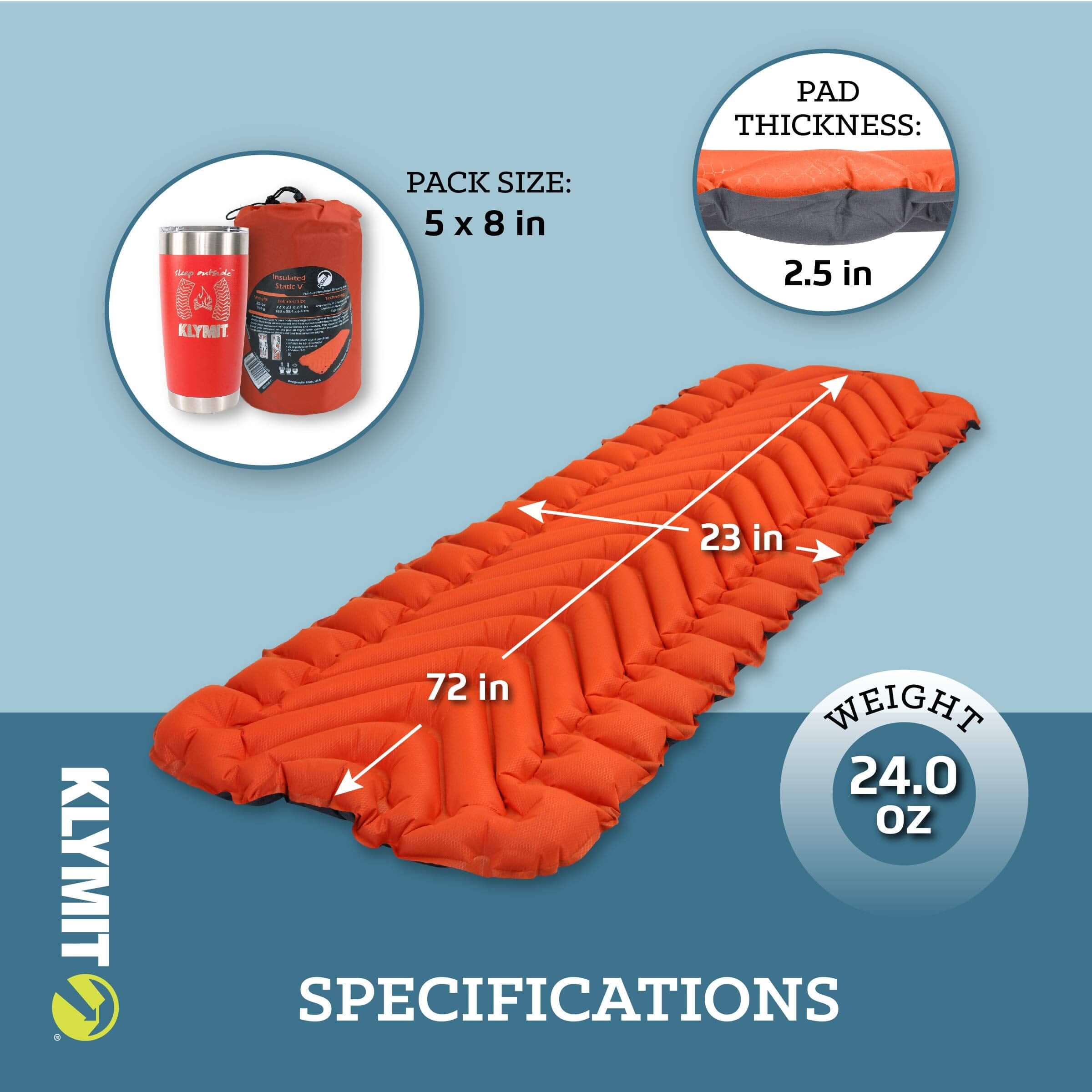 Klymit Insulated Static V Isomatte